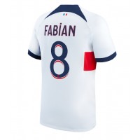 Dres Paris Saint-Germain Fabian Ruiz #8 Gostujuci 2023-24 Kratak Rukav